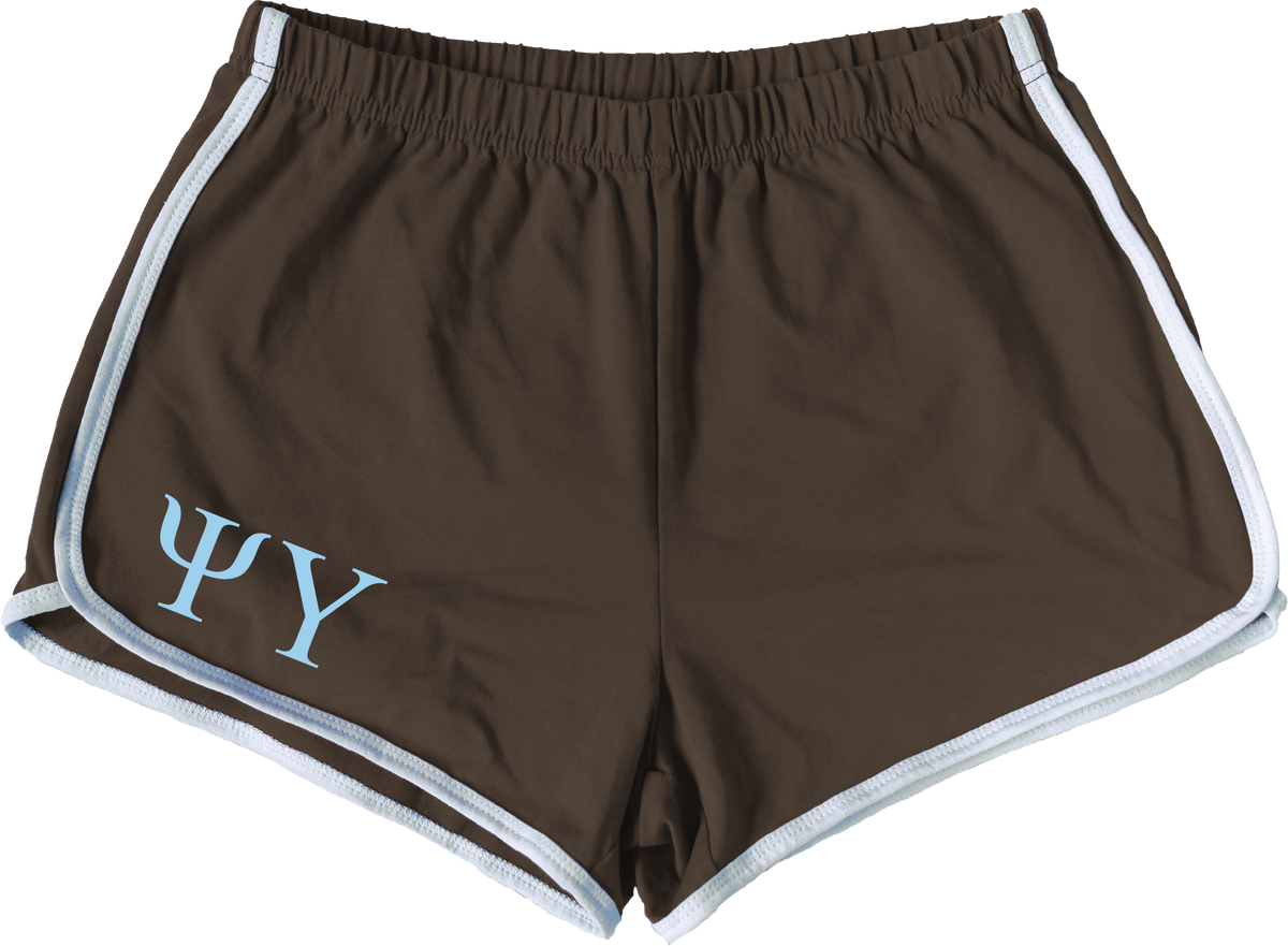Psi Upsilon Lettered Women's Shorts