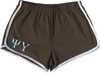 Psi Upsilon Lettered Women's Shorts