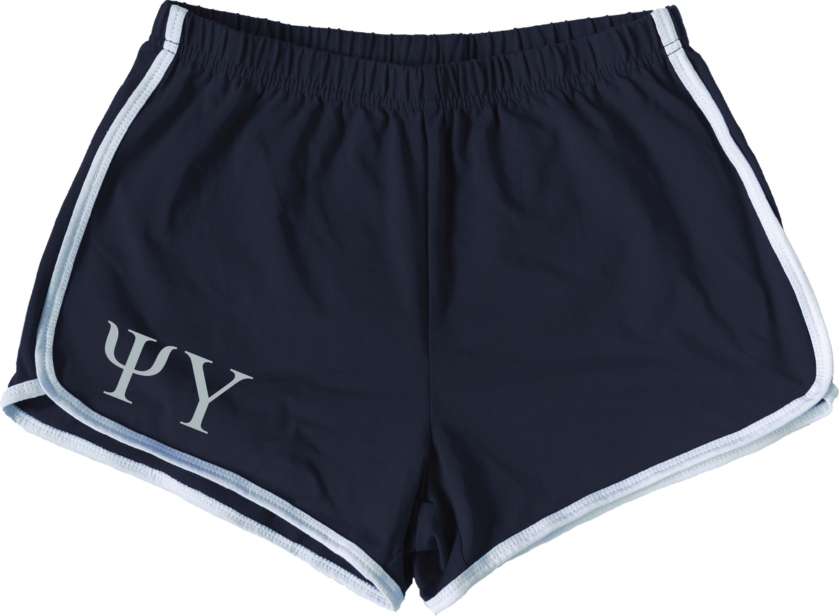 Psi Upsilon Lettered Women's Shorts