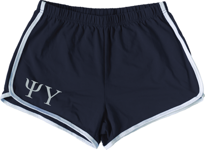 Psi Upsilon Lettered Women's Shorts