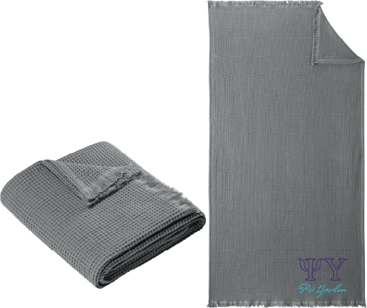 Psi Upsilon Letters and Name Blankets