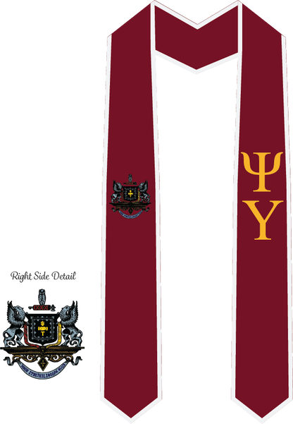 Psi Upsilon Graduation Stoles