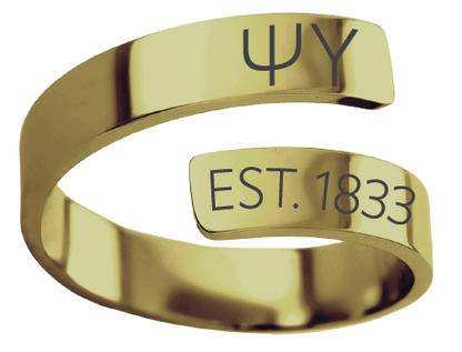 Psi Upsilon Year and Letters Rings