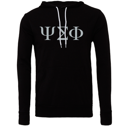 Psi Sigma Phi Lettered Hooded Sweatshirts