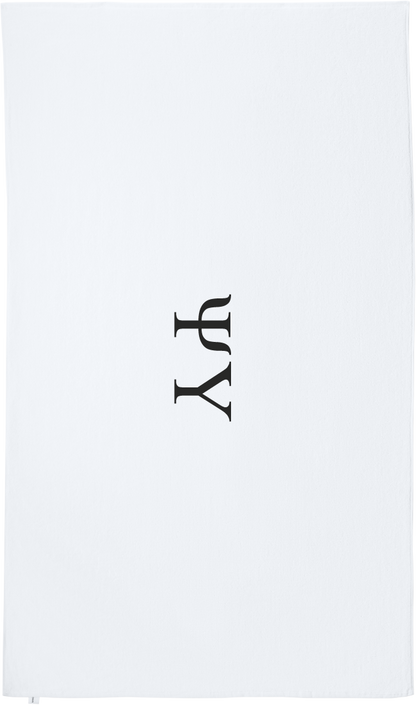 Psi Upsilon Lettered Beach Towels