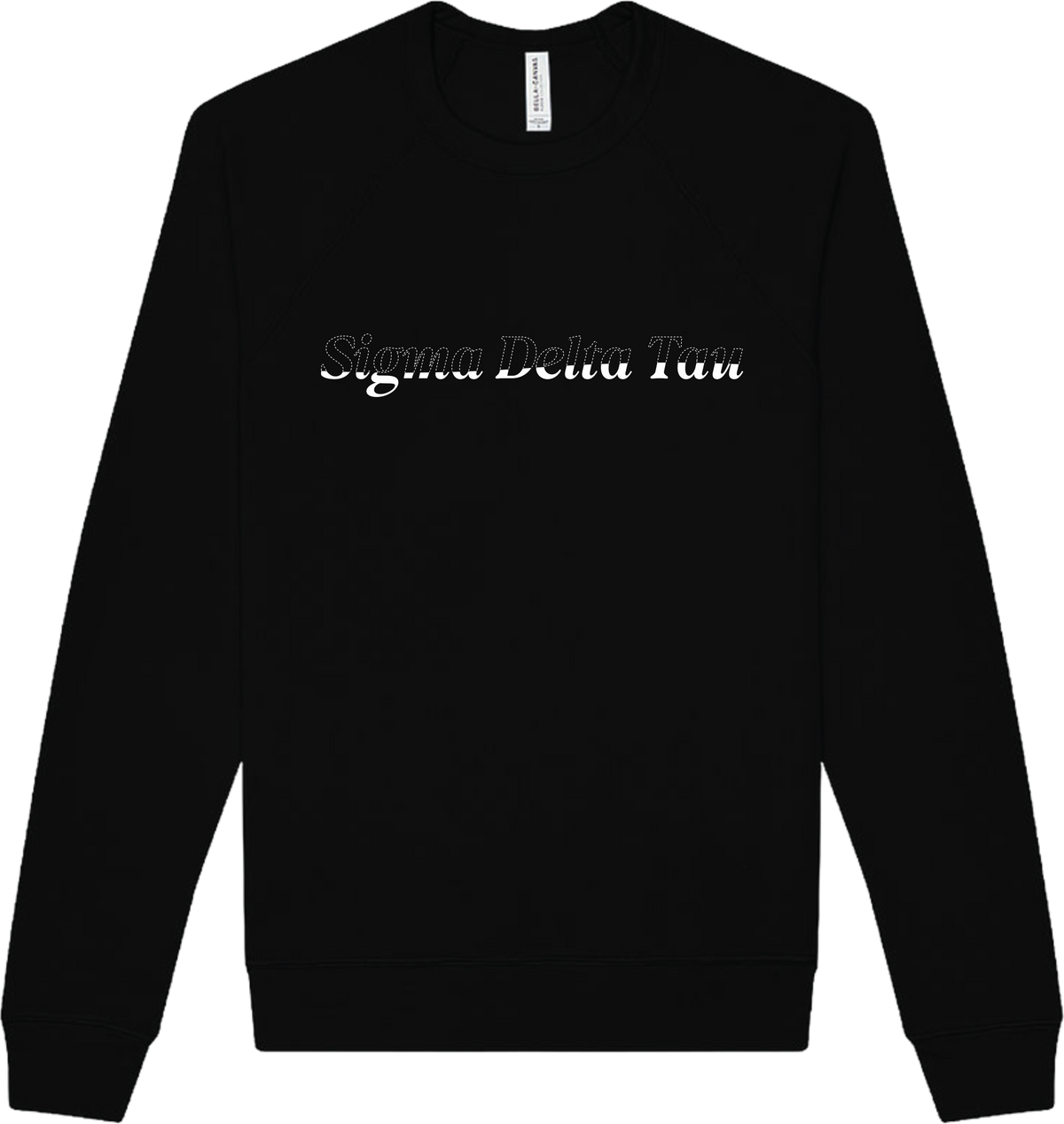 Sigma Delta Tau Stitched Outline Crewnecks