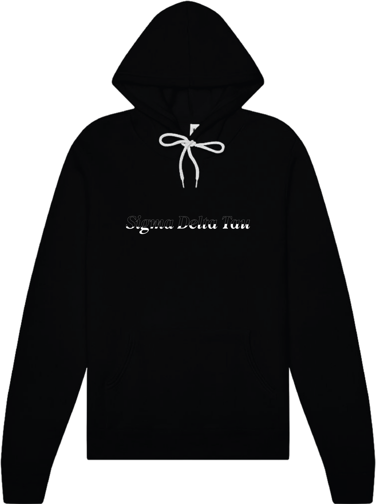 Sigma Delta Tau Stitched Outline Hoodies