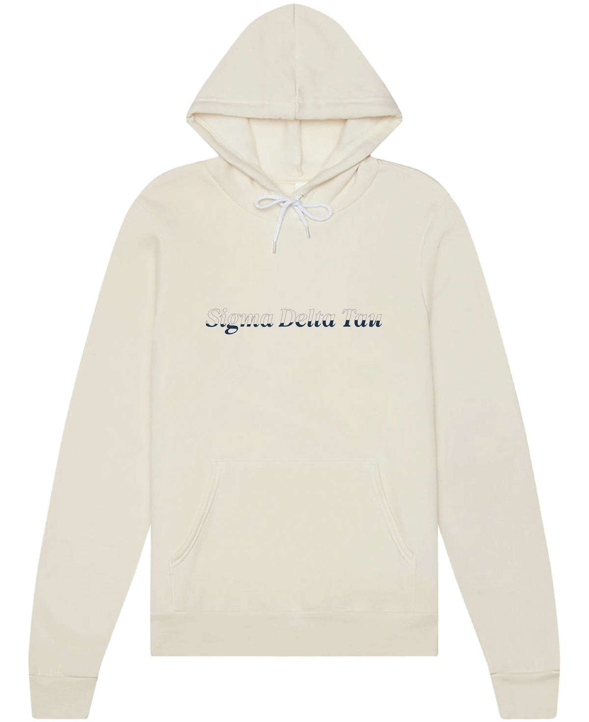 Sigma Delta Tau Stitched Outline Hoodies