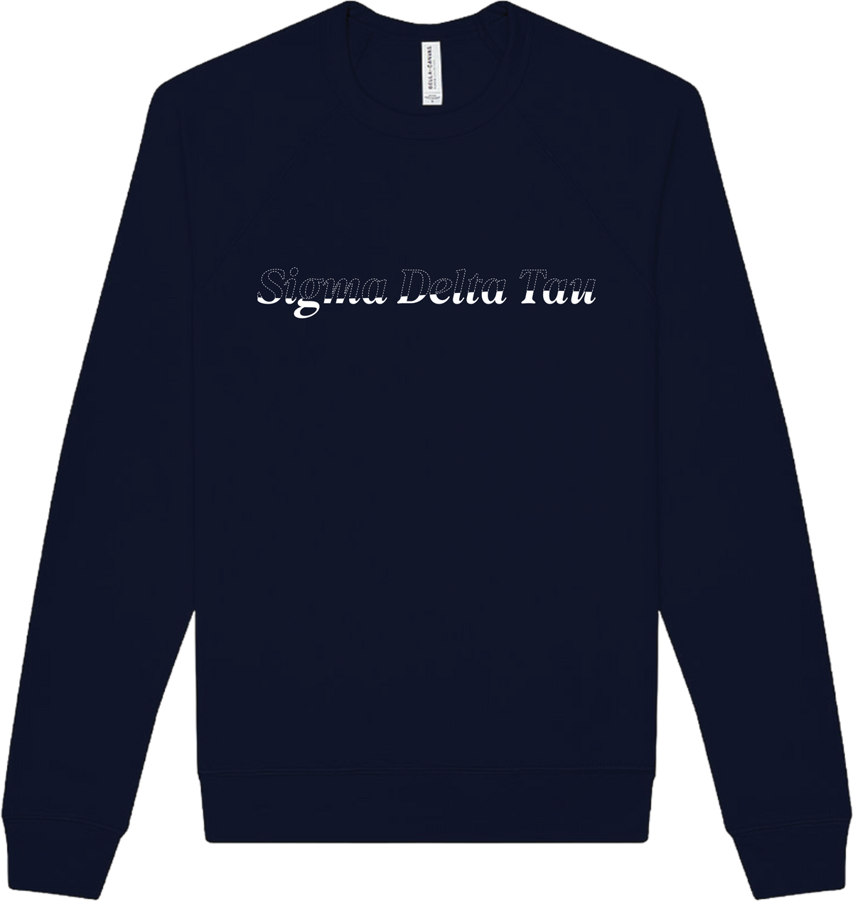 Sigma Delta Tau Stitched Outline Crewnecks