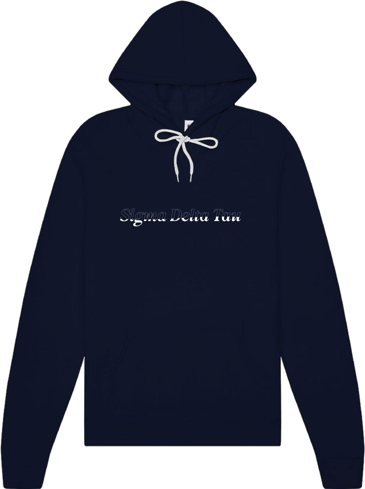 Sigma Delta Tau Stitched Outline Hoodies