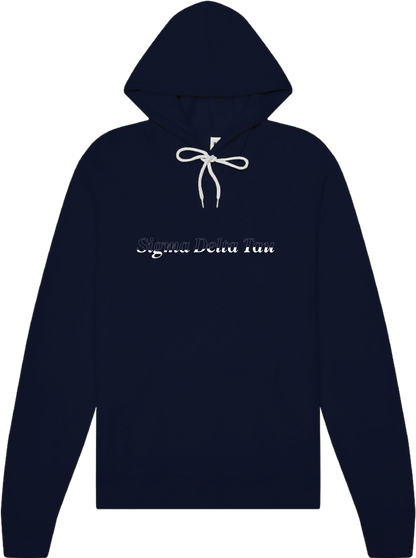 Sigma Delta Tau Stitched Outline Hoodies