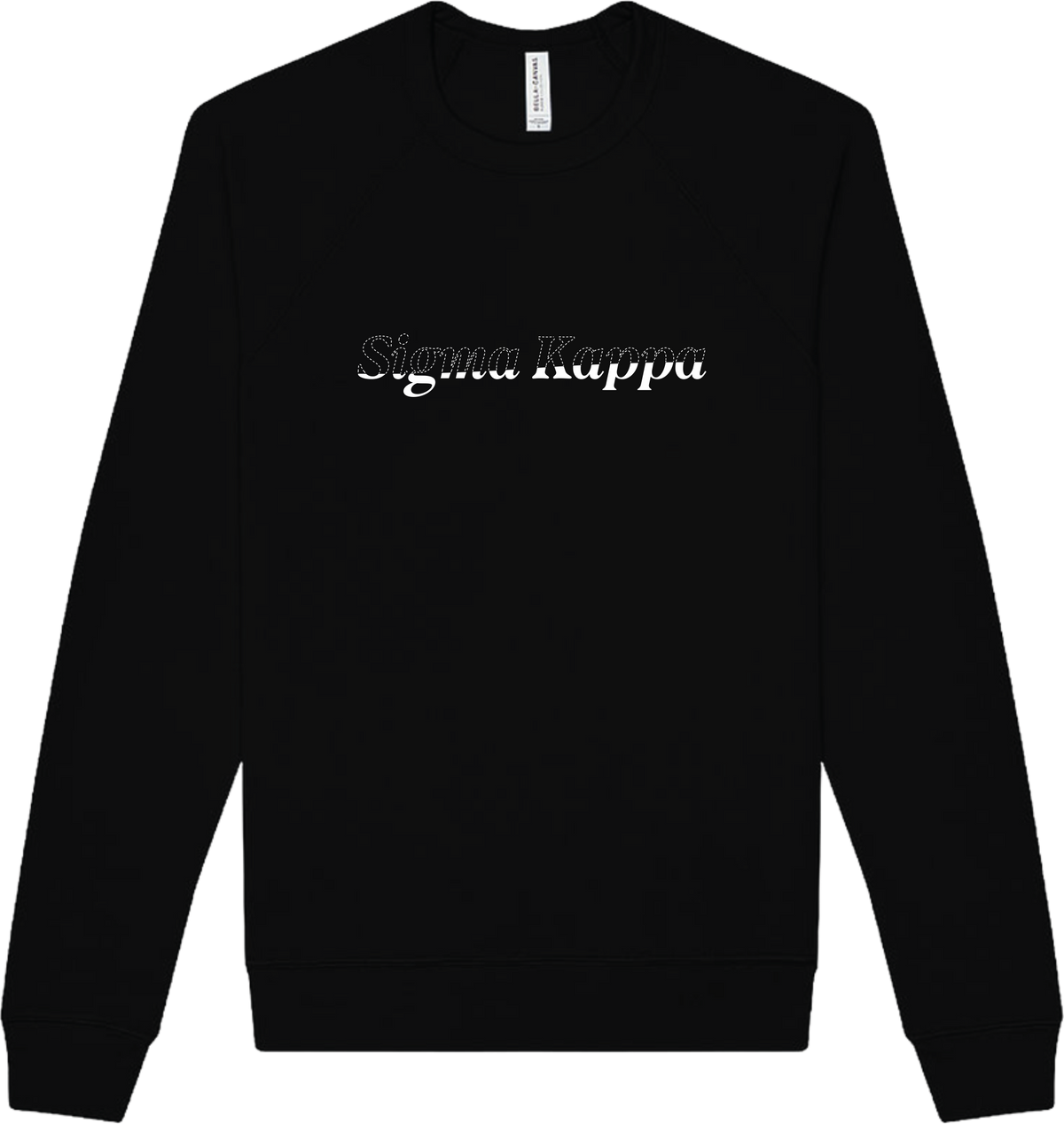 Sigma Kappa Stitched Outline Crewnecks