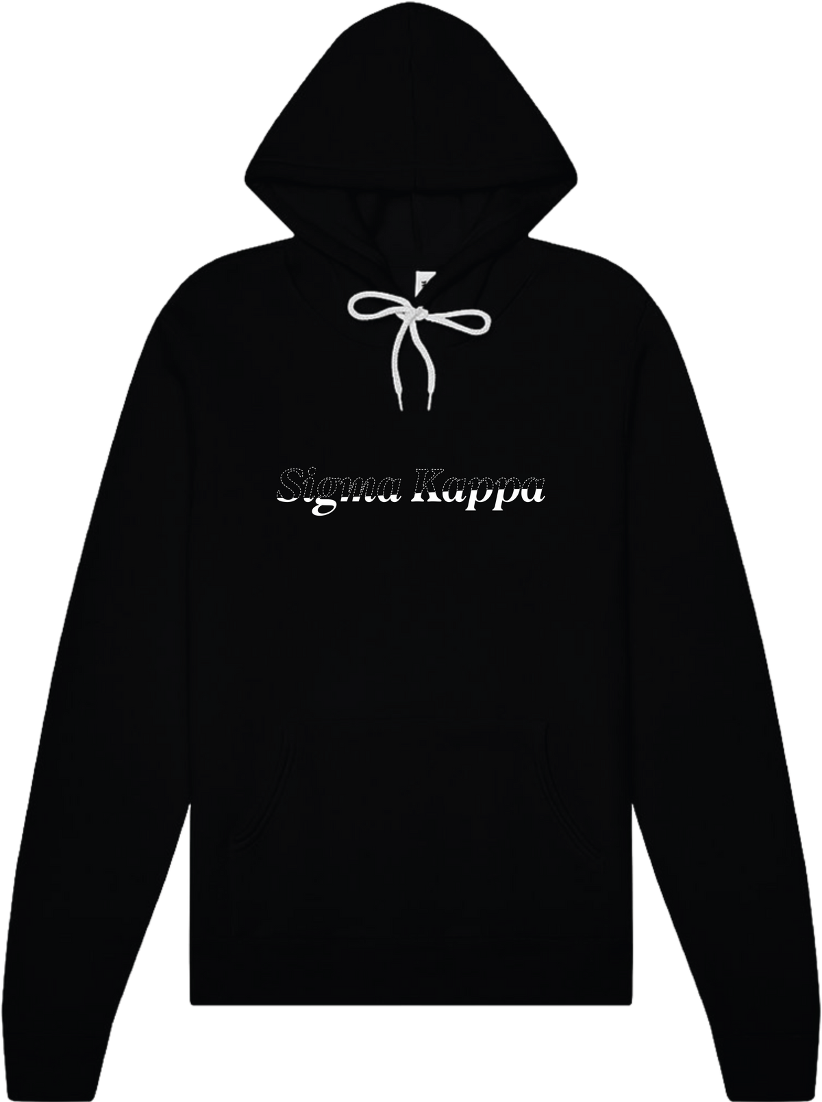 Sigma Kappa Stitched Outline Hoodies