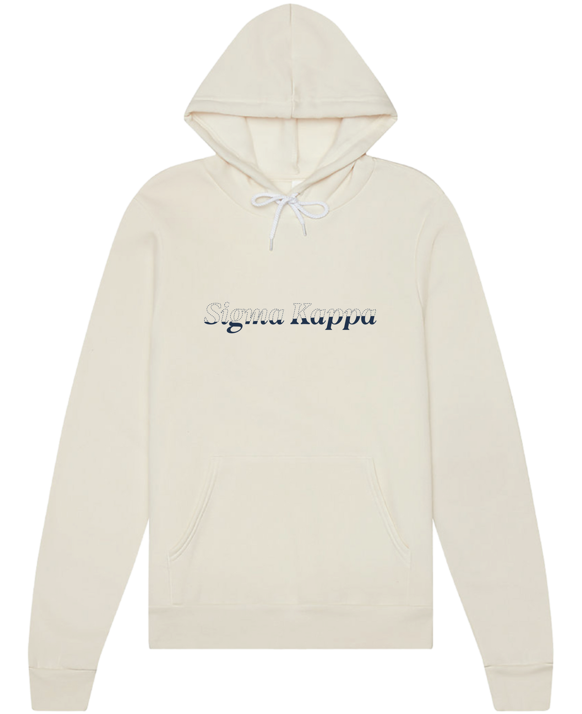 Sigma Kappa Stitched Outline Hoodies