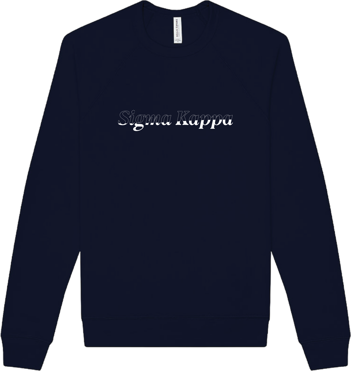 Sigma Kappa Stitched Outline Crewnecks