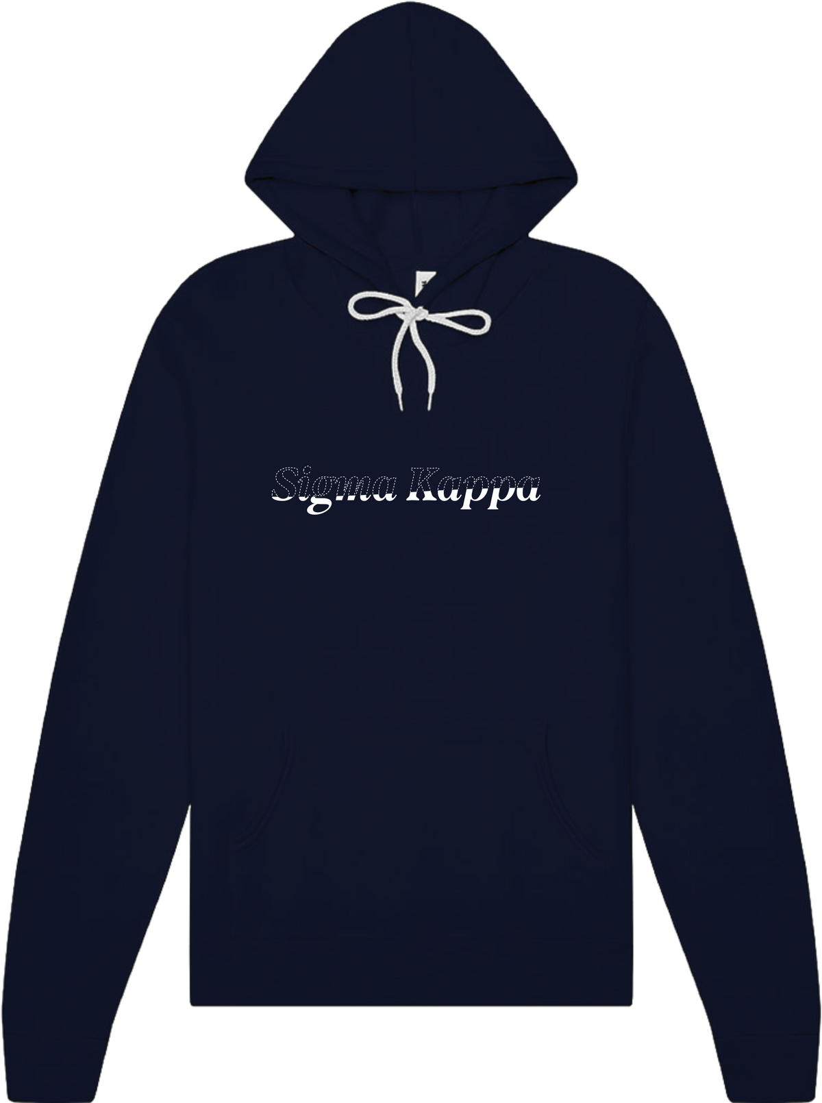 Sigma Kappa Stitched Outline Hoodies
