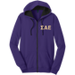 Sigma Alpha Epsilon Zip-Up Hooded Sweatshirts