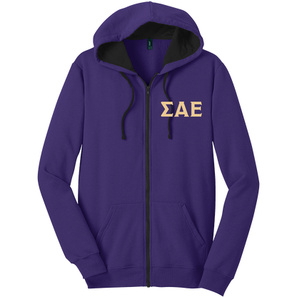 Sigma Alpha Epsilon Zip-Up Hooded Sweatshirts