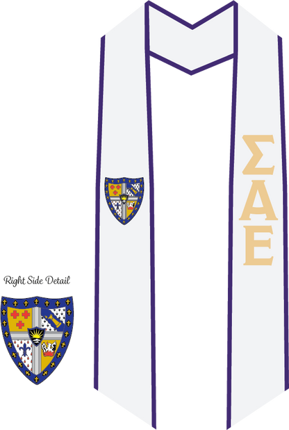 Sigma Alpha Epsilon Graduation Stoles