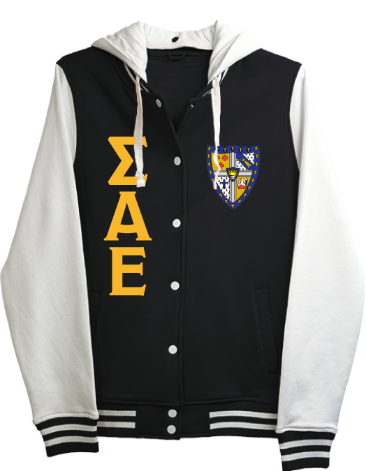 Sigma Alpha Epsilon Varsity Hooded Sweatshirt