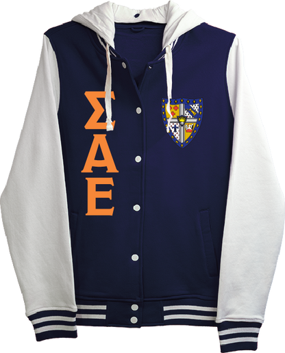 Sigma Alpha Epsilon Varsity Hooded Sweatshirt