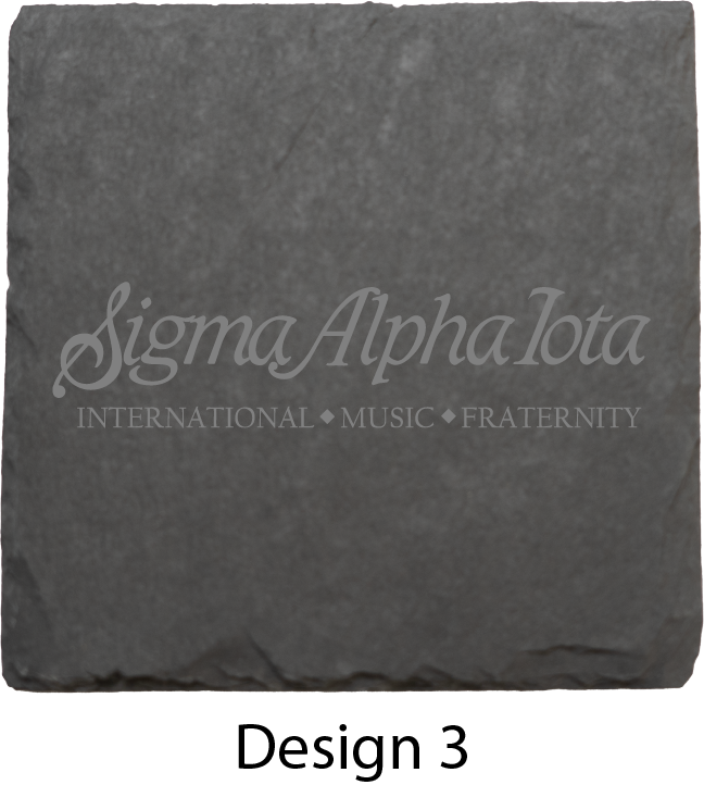 Sigma Alpha Iota Stone Coasters - 4-Pack
