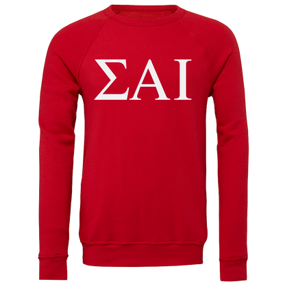 Sigma Alpha Iota Lettered Crewneck Sweatshirts