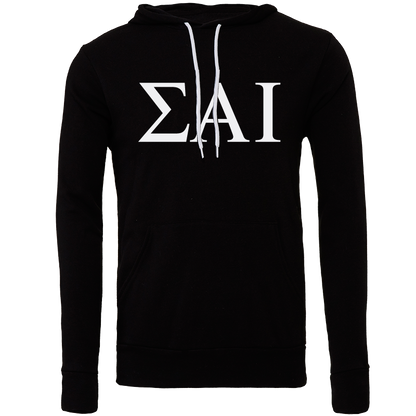 Sigma Alpha Iota Lettered Hooded Sweatshirts