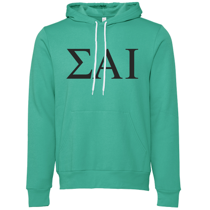 Sigma Alpha Iota Lettered Hooded Sweatshirts