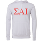 Sigma Alpha Iota Lettered Hooded Sweatshirts