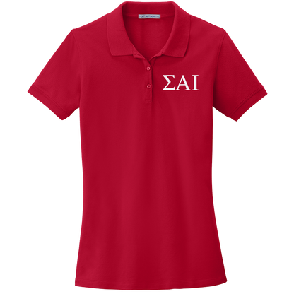 Sigma Alpha Iota Ladies' Embroidered Polo Shirt