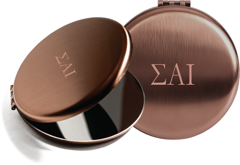 Sigma Alpha Iota Lettered Pocket Mirrors
