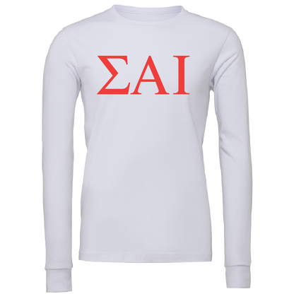 Sigma Alpha Iota Lettered Long Sleeve T-Shirts