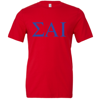 Sigma Alpha Iota Lettered Short Sleeve T-Shirts