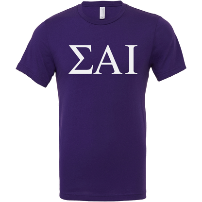 Sigma Alpha Iota Lettered Short Sleeve T-Shirts