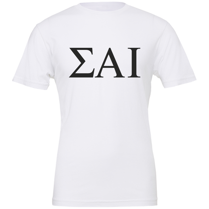 Sigma Alpha Iota Lettered Short Sleeve T-Shirts