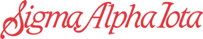 Sigma Alpha Iota Stickers