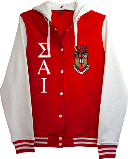 Sigma Alpha Iota Varsity Hooded Sweatshirt