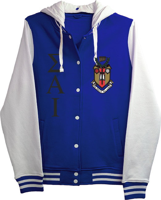 Sigma Alpha Iota Varsity Hooded Sweatshirt