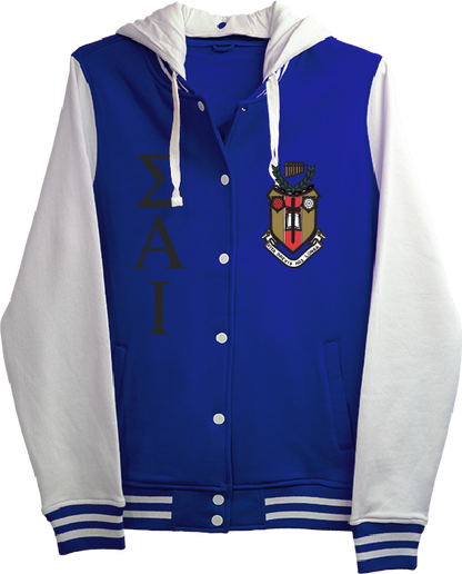 Sigma Alpha Iota Varsity Hooded Sweatshirt