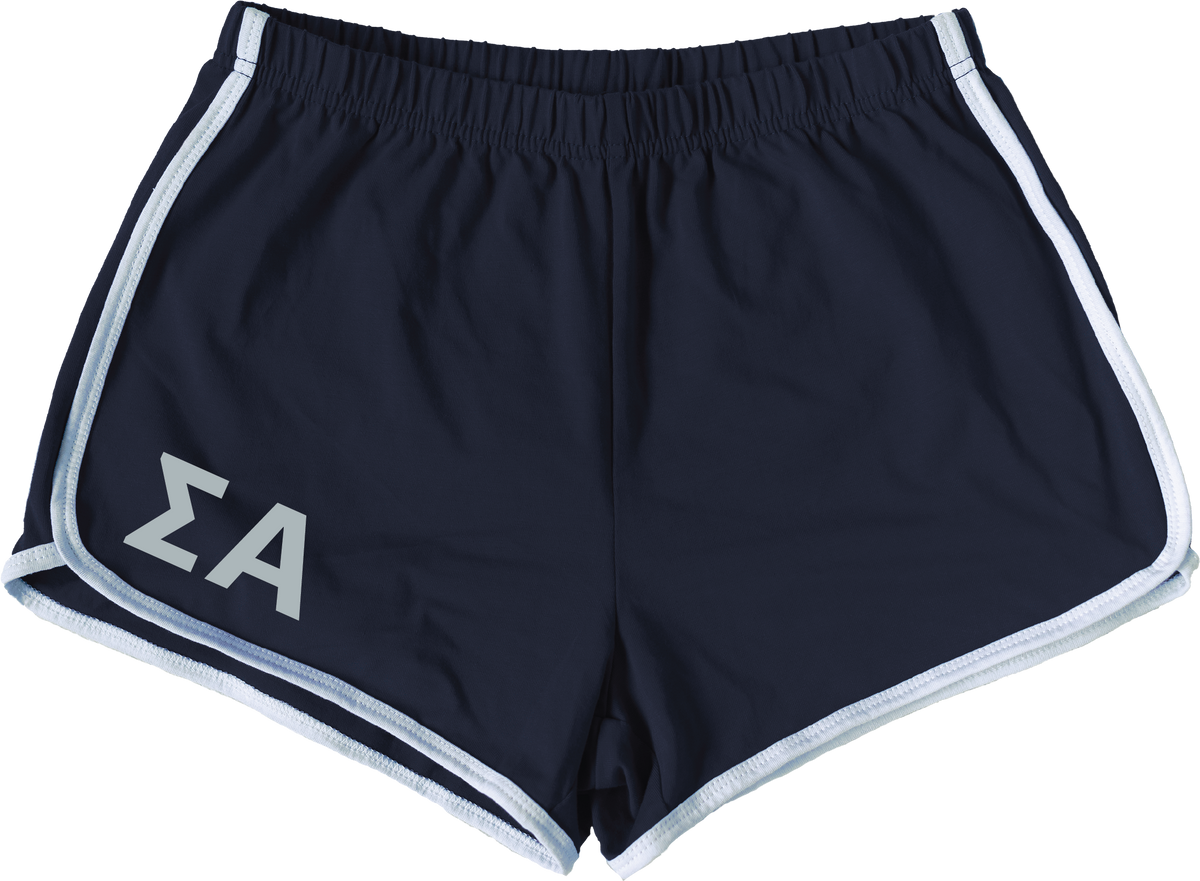 Sigma Alpha Lettered Women's Shorts