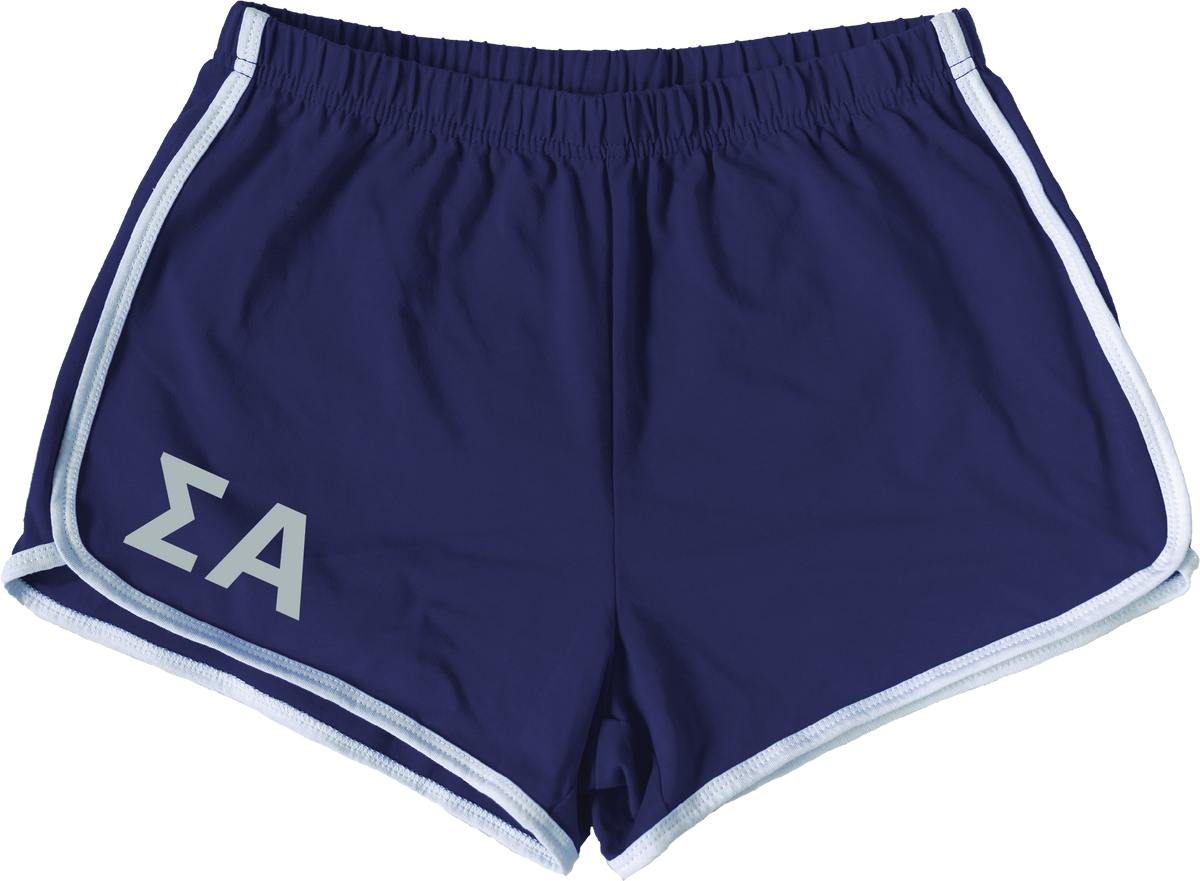 Sigma Alpha Lettered Women's Shorts