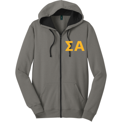 Sigma Alpha Zip-Up Hooded Sweatshirts
