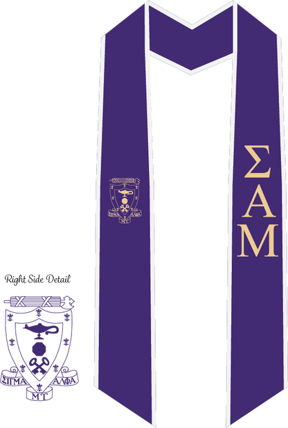 Sigma Alpha Mu Graduation Stoles