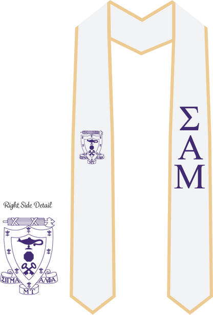 Sigma Alpha Mu Graduation Stoles