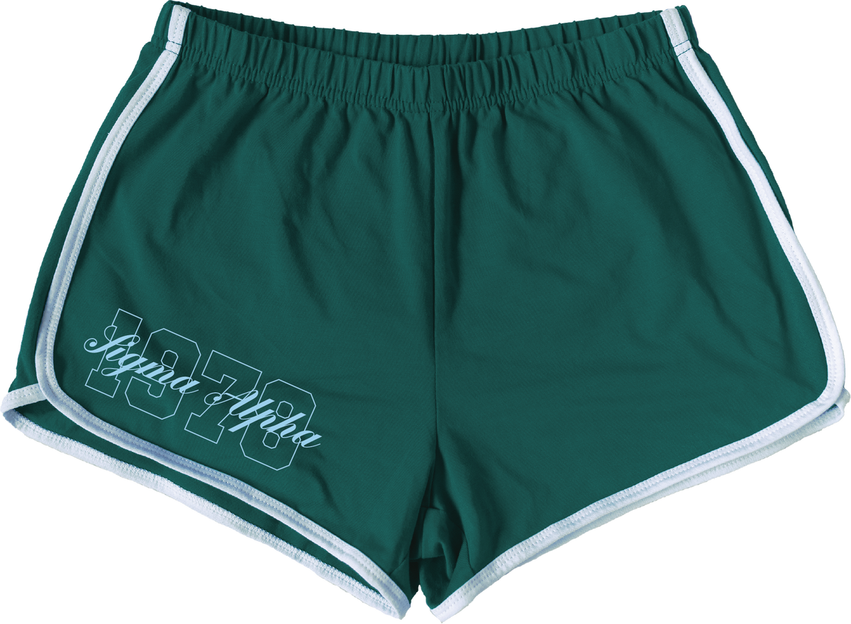 Sigma Alpha Year and Name Women's Shorts