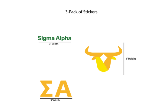 Sigma Alpha Stickers