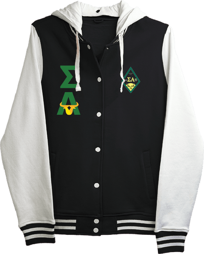 Sigma Alpha Varsity Hooded Sweatshirt