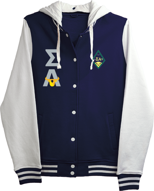 Sigma Alpha Varsity Hooded Sweatshirt
