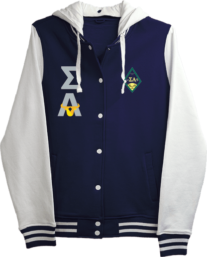 Sigma Alpha Varsity Hooded Sweatshirt